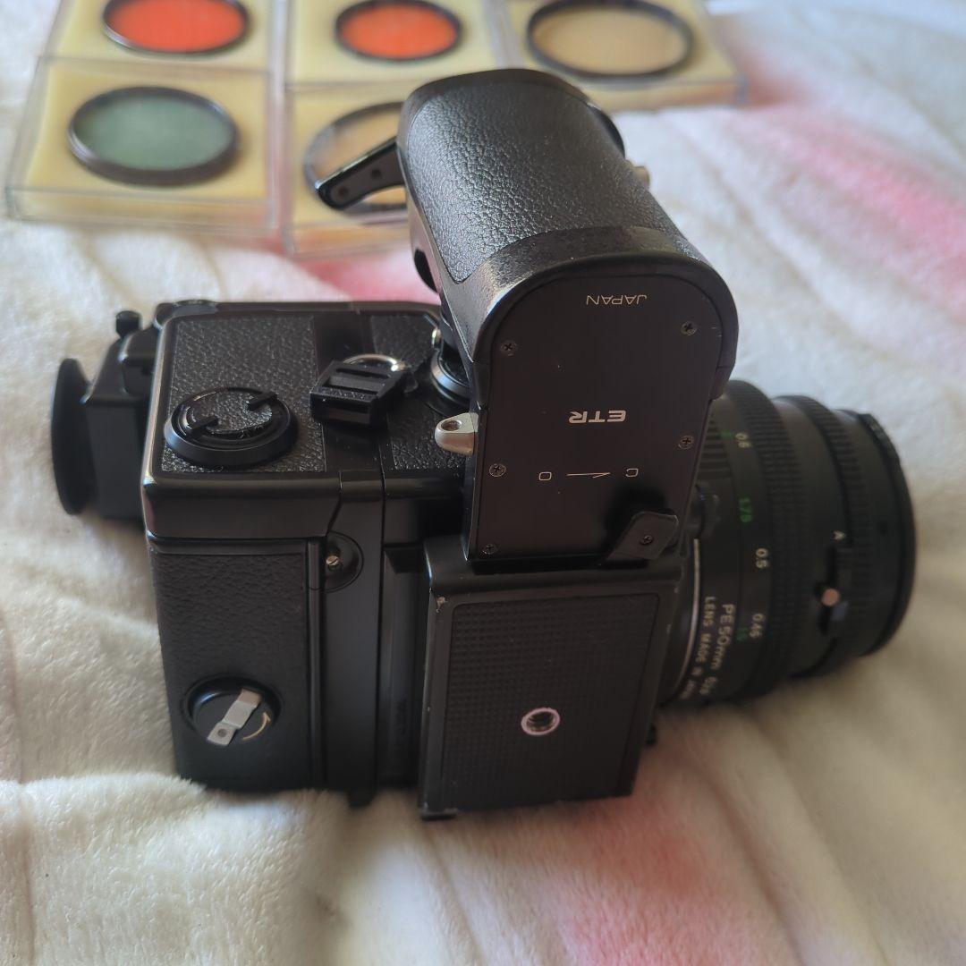Zenza Bronica ETR 一眼レフカメラ 75mmレンズ付き