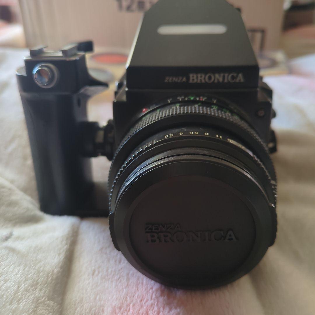 Zenza Bronica ETR 一眼レフカメラ 75mmレンズ付き