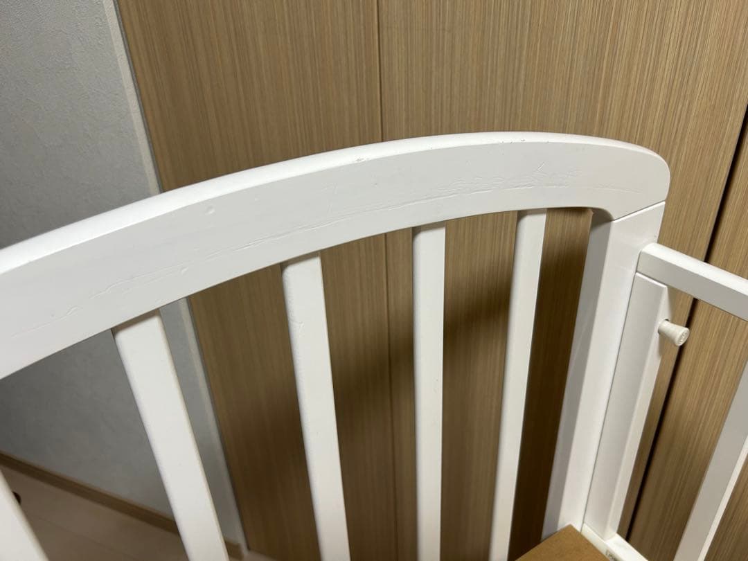 【送料込】KATOJI ミニベビーベッド　ハイタイプ　マットレス・シーツ付