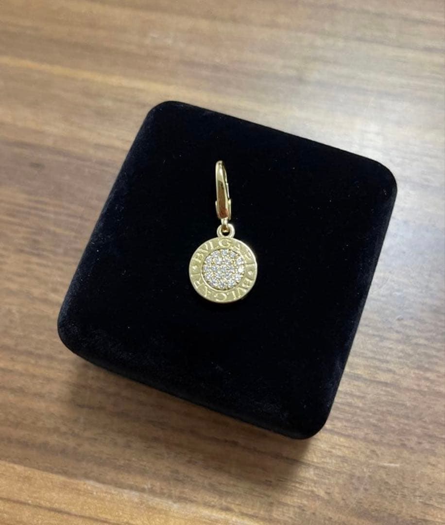 最終値下げBVLGARI ブルガリ ダイヤ K18 ペンダントトップ チャーム