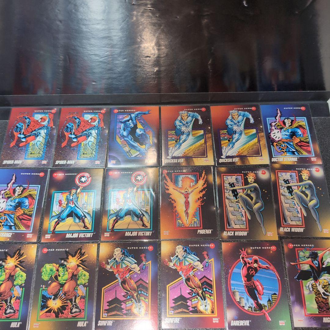 MARVEL 1992 トレーディングカード まとめ メルカリ便