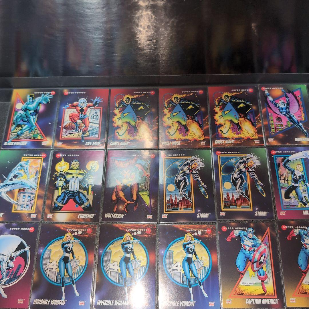 MARVEL 1992 トレーディングカード まとめ メルカリ便