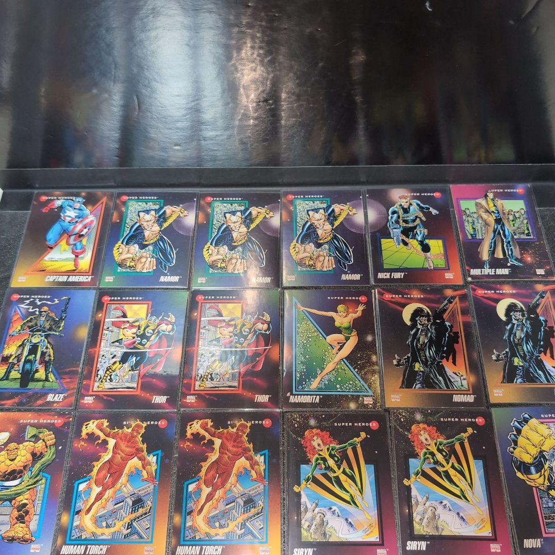 MARVEL 1992 トレーディングカード まとめ メルカリ便