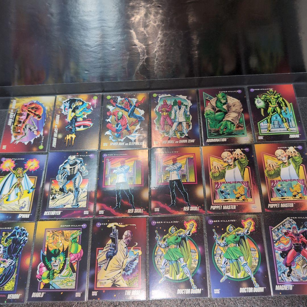 MARVEL 1992 トレーディングカード まとめ メルカリ便