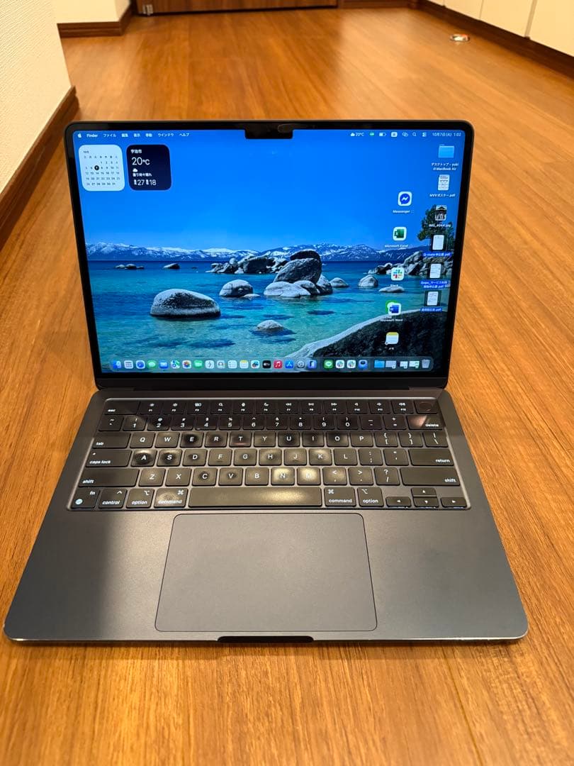 MacBook Air M2 2022 USキー 512GB ミッドナイト