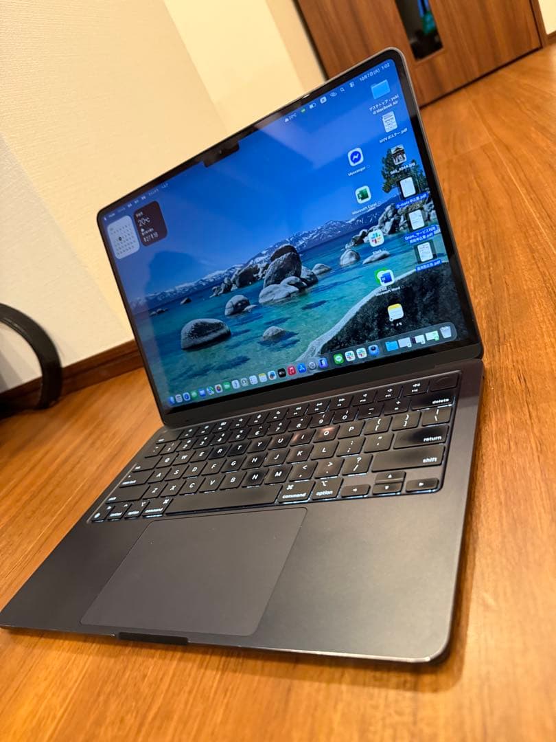 MacBook Air M2 2022 USキー 512GB ミッドナイト