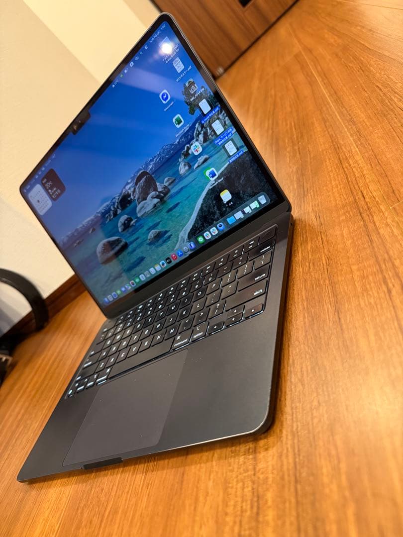 MacBook Air M2 2022 USキー 512GB ミッドナイト