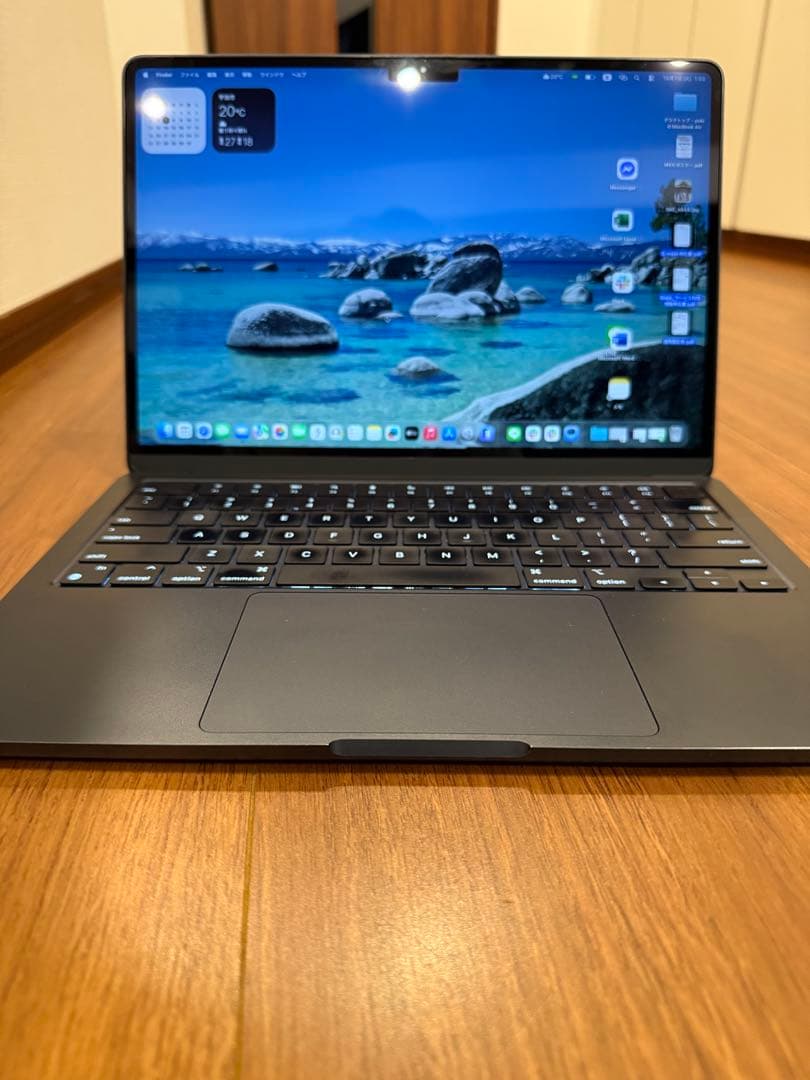 MacBook Air M2 2022 USキー 512GB ミッドナイト