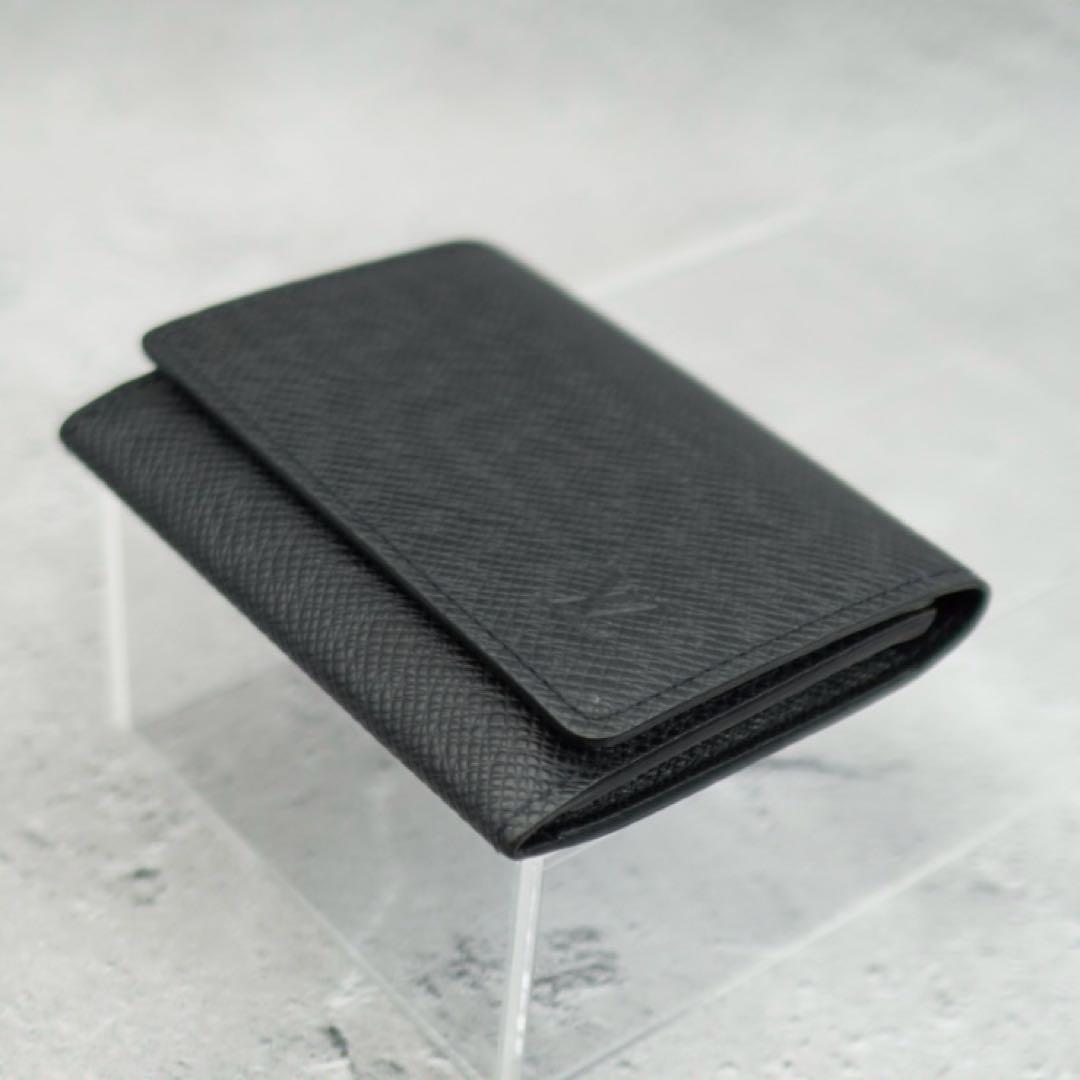 美品 ルイヴィトン 名刺入れ タイガ アンヴェロップ カルトドゥヴィジット