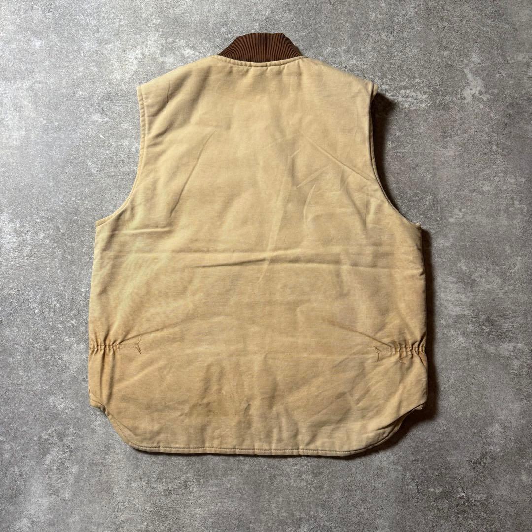 MSCZWTNB様Carhartt カーハートダックベスト ベージュ L
