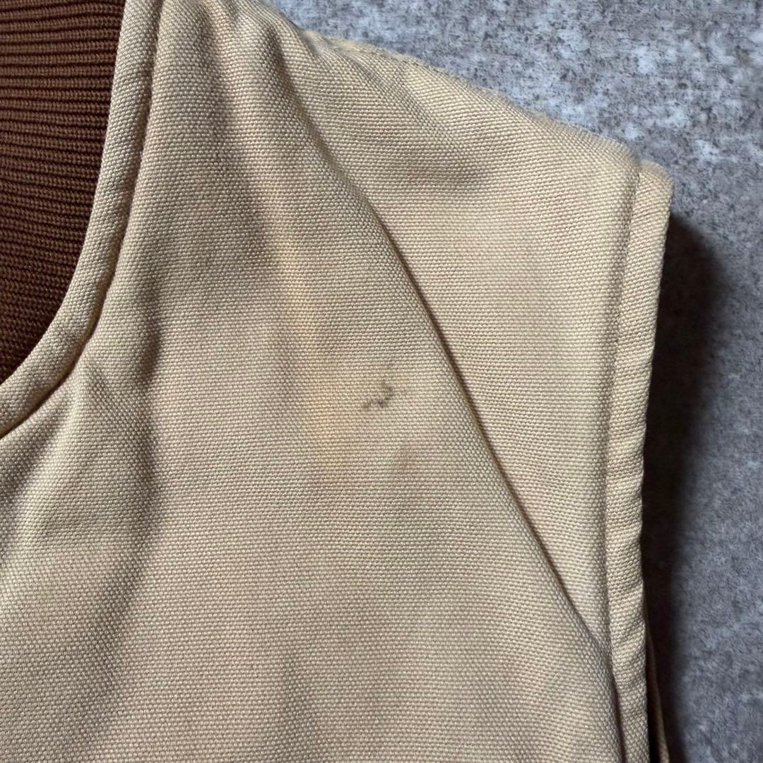 MSCZWTNB様Carhartt カーハートダックベスト ベージュ L
