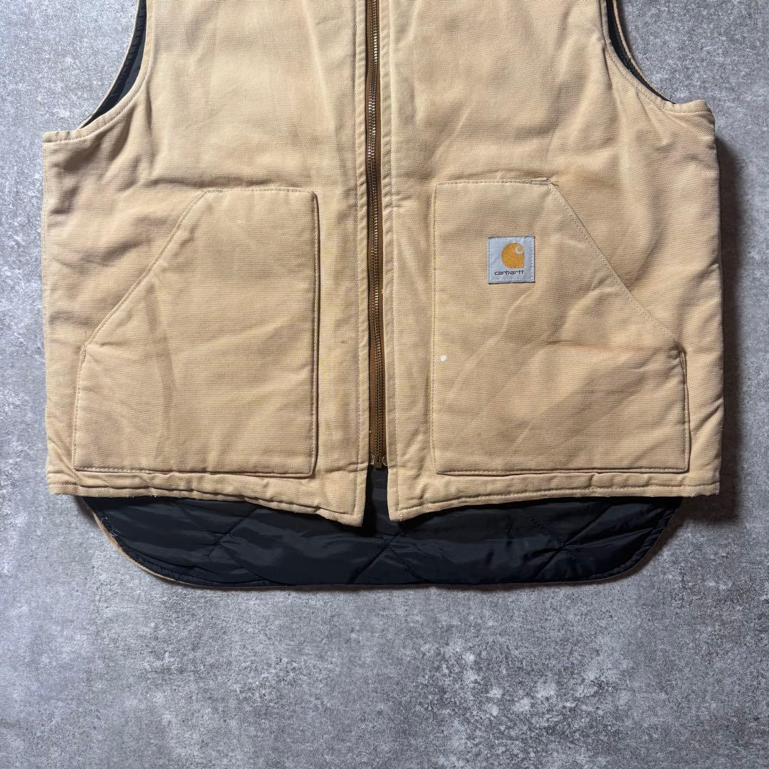 MSCZWTNB様Carhartt カーハートダックベスト ベージュ L