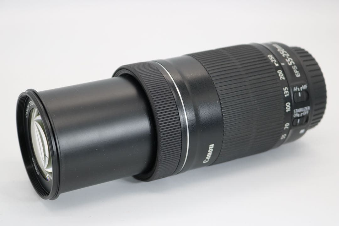 超美品 【Canon EF-S 55-250mm IS STM】 望遠レンズ