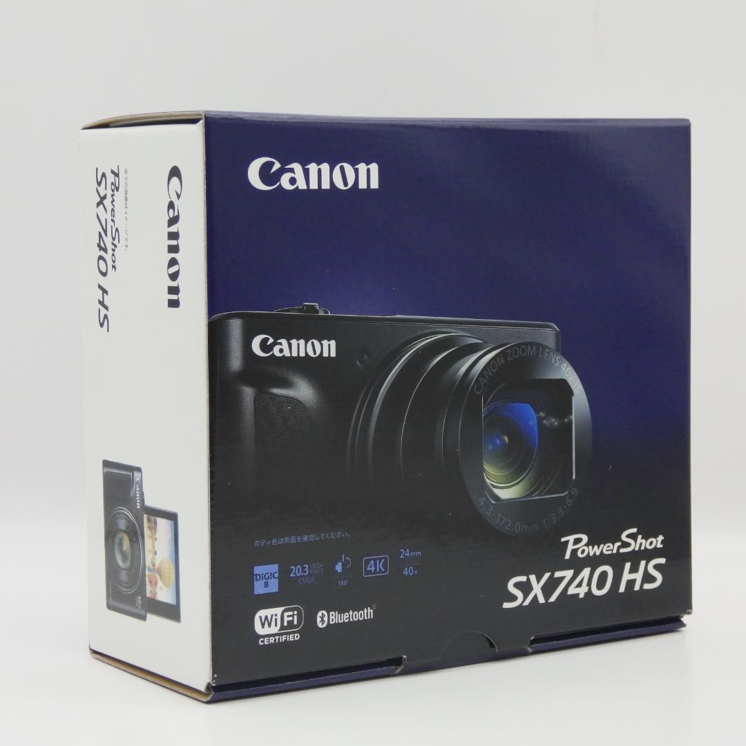 Canon PowerShot SX740 HS ブラック　新品未使用品