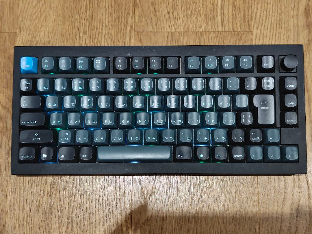 Keychron Q1 Pro カーボンブラック JIS配列 RGB バナナ軸