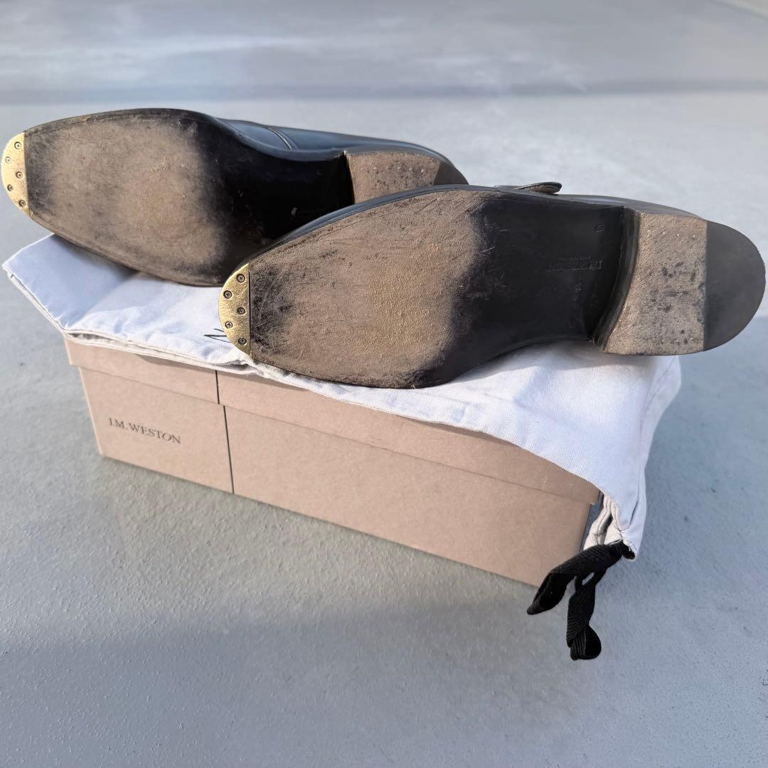 美品　J.M. WESTON #531 シングルモンク 6D