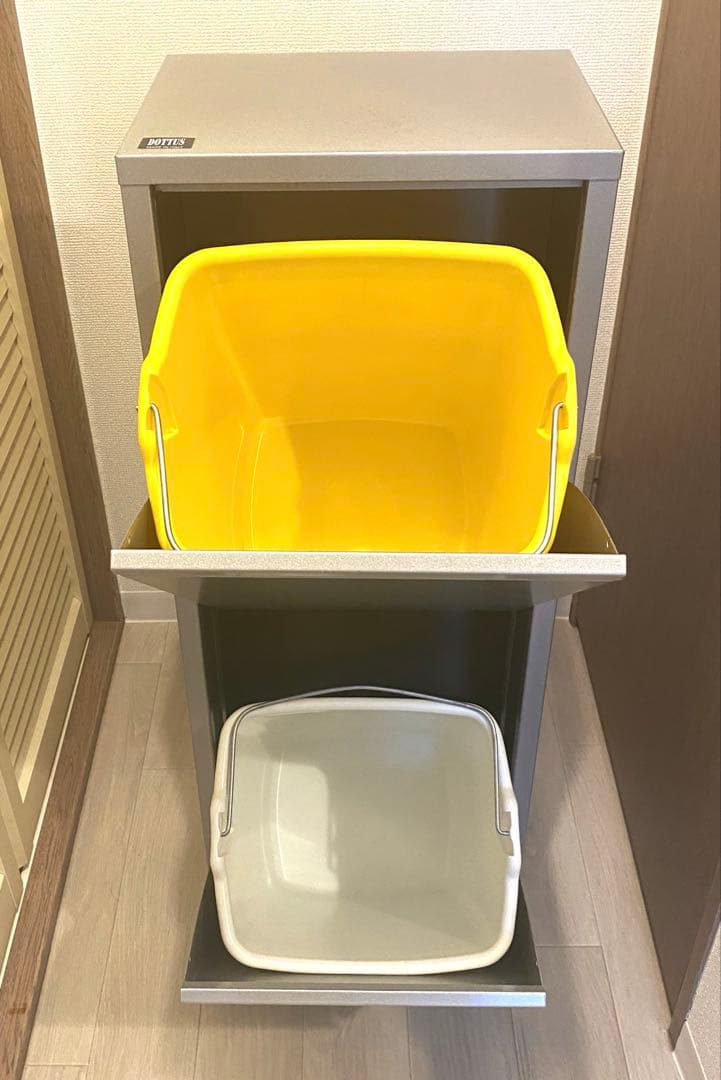 DOTTUS/ドッタス●ダストボックス●シルバー●イタリア製