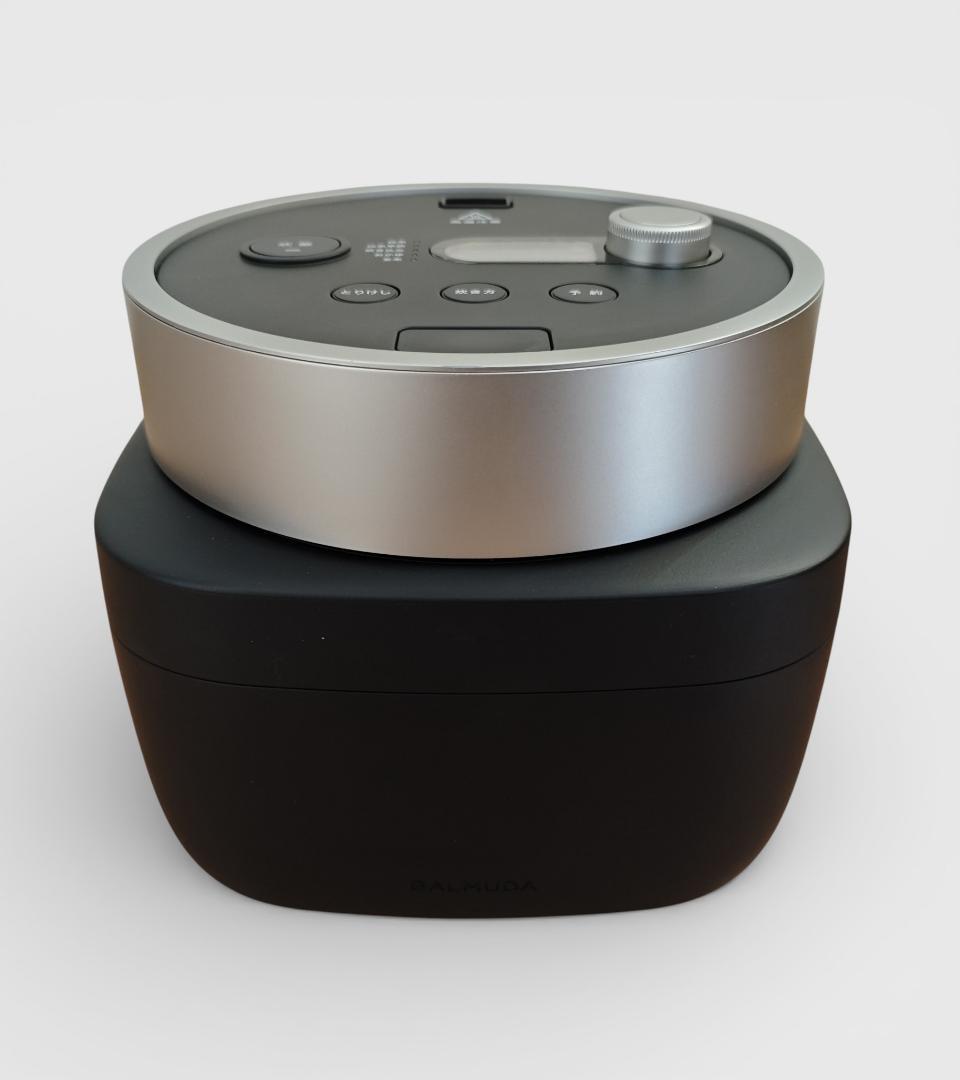 バルミューダ ザ・ゴハン ブラック 3合炊き 電気炊飯器