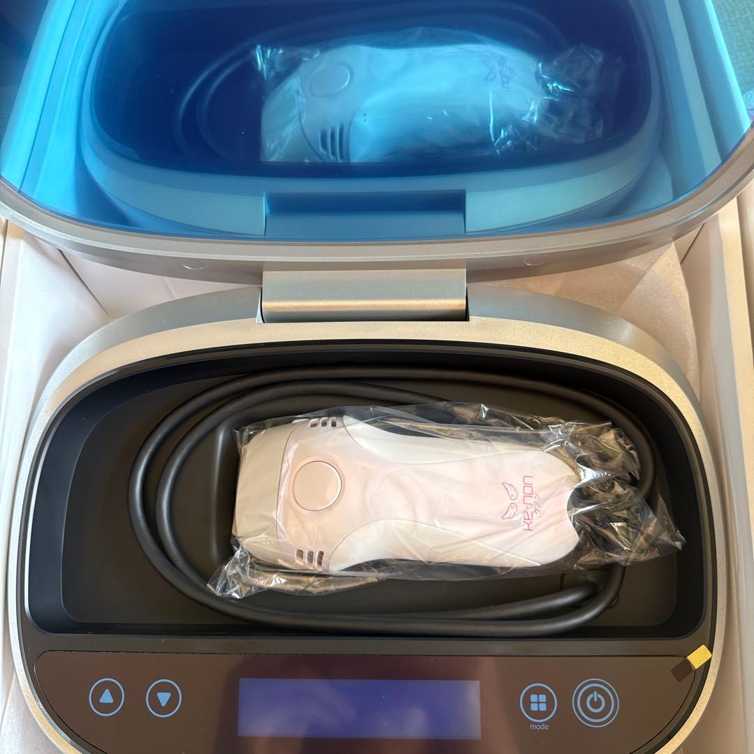 期間限定！10,000円値引き中 ケノン 脱毛器 本体 カートリッジ2つ付き