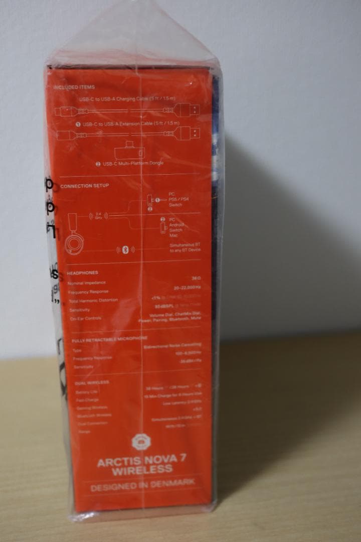 【新品・未開封】SteelSeries ワイヤレス ヘッドセット 61553