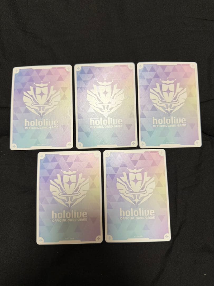 ホロライブ ホロカ 猫又おかゆ エールカード 青エール 5枚