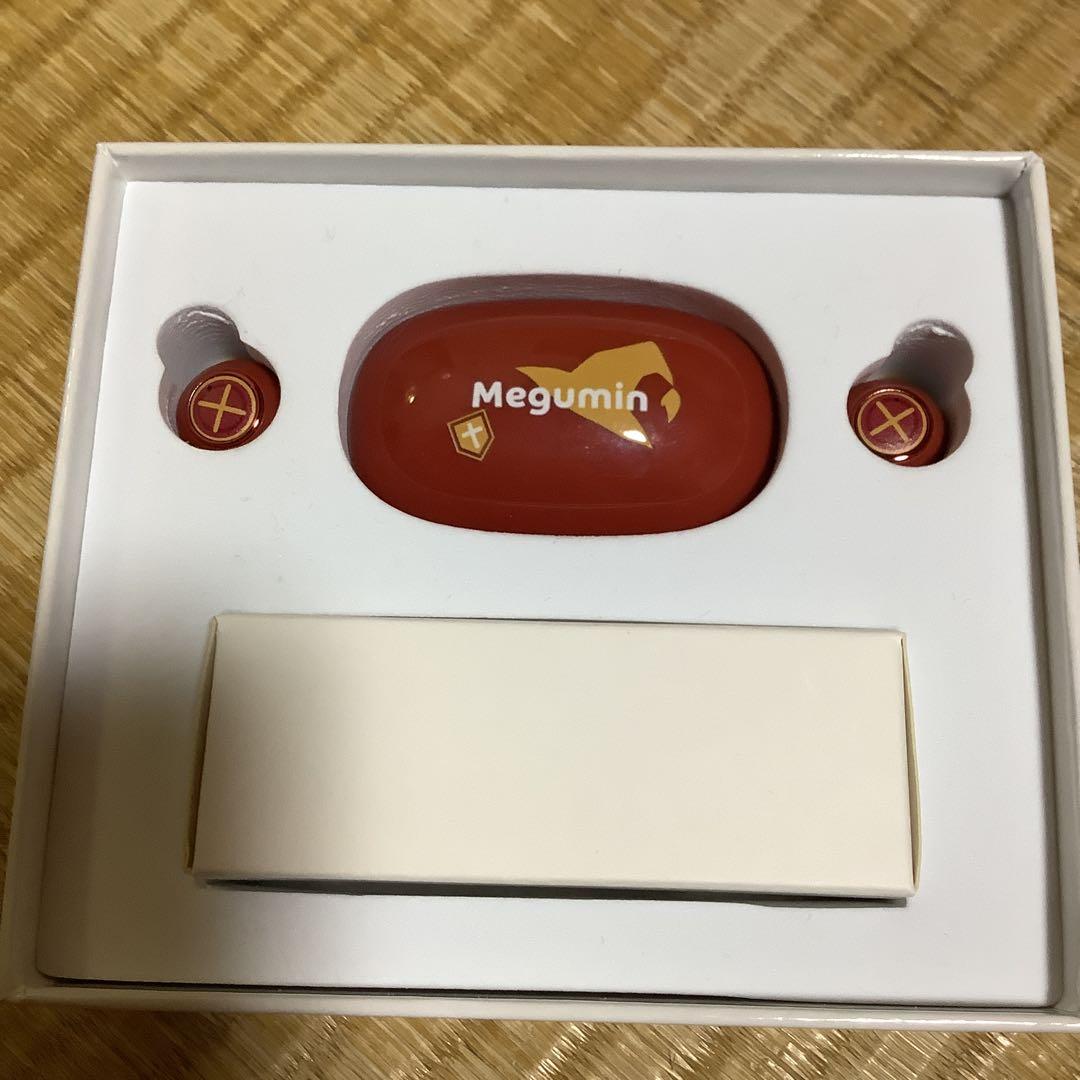 ゆ*し様 ワイヤレスイヤホン　めぐみん(CV:高橋李依)モデル