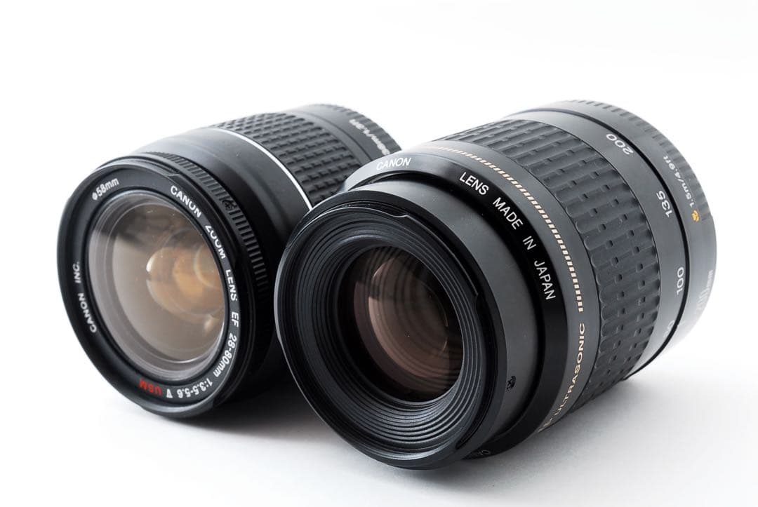 Canon EOS 80D標準&望遠レンズセットEF28-80/EF80-200