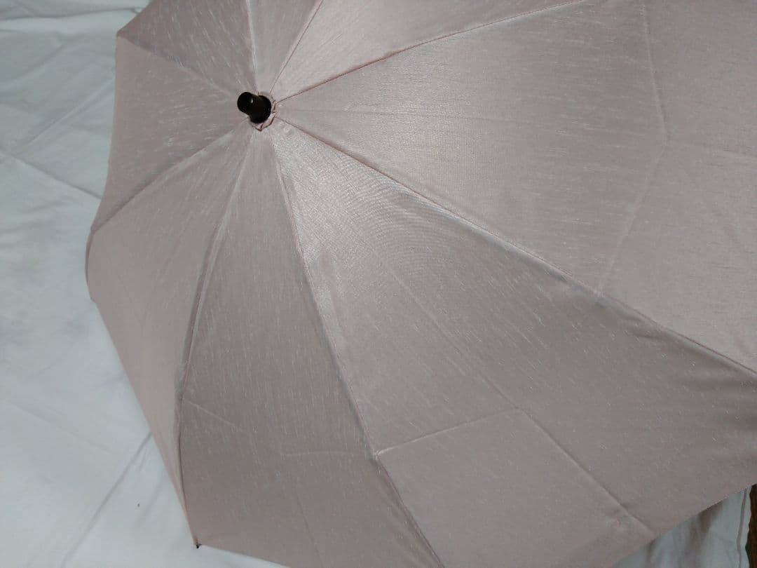 【新品】前原光榮商店　 日傘　晴雨兼用　折り畳み傘　ピンク　シャンタン地パラソル