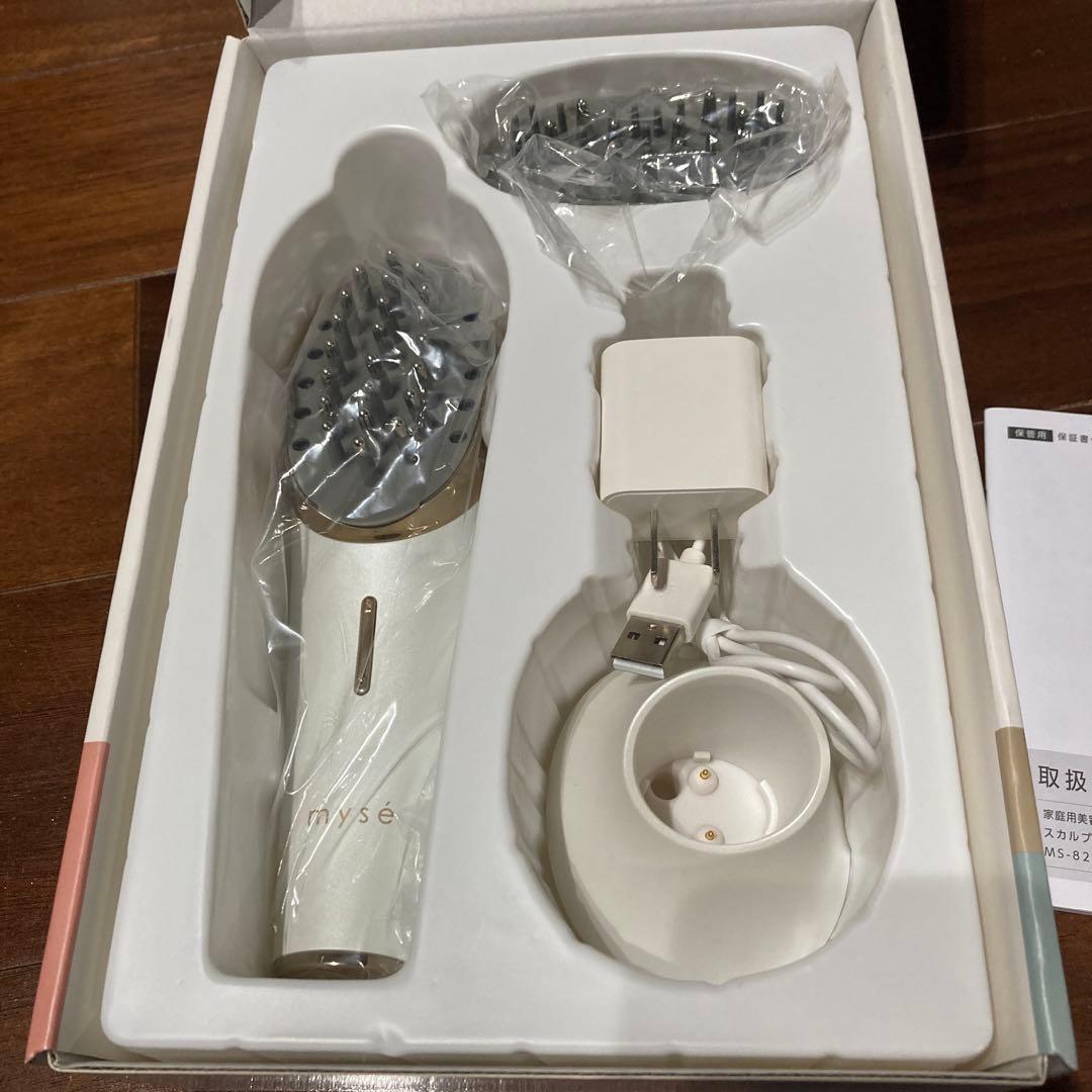 ヤーマン ミーゼmyse スカルプリフトプラス　MS-82W WHITE　美容器