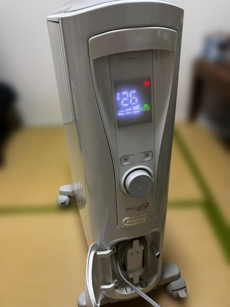 【実川ねこ】デロンギ オイルヒーター RHJ75V0915-GY完全動作品