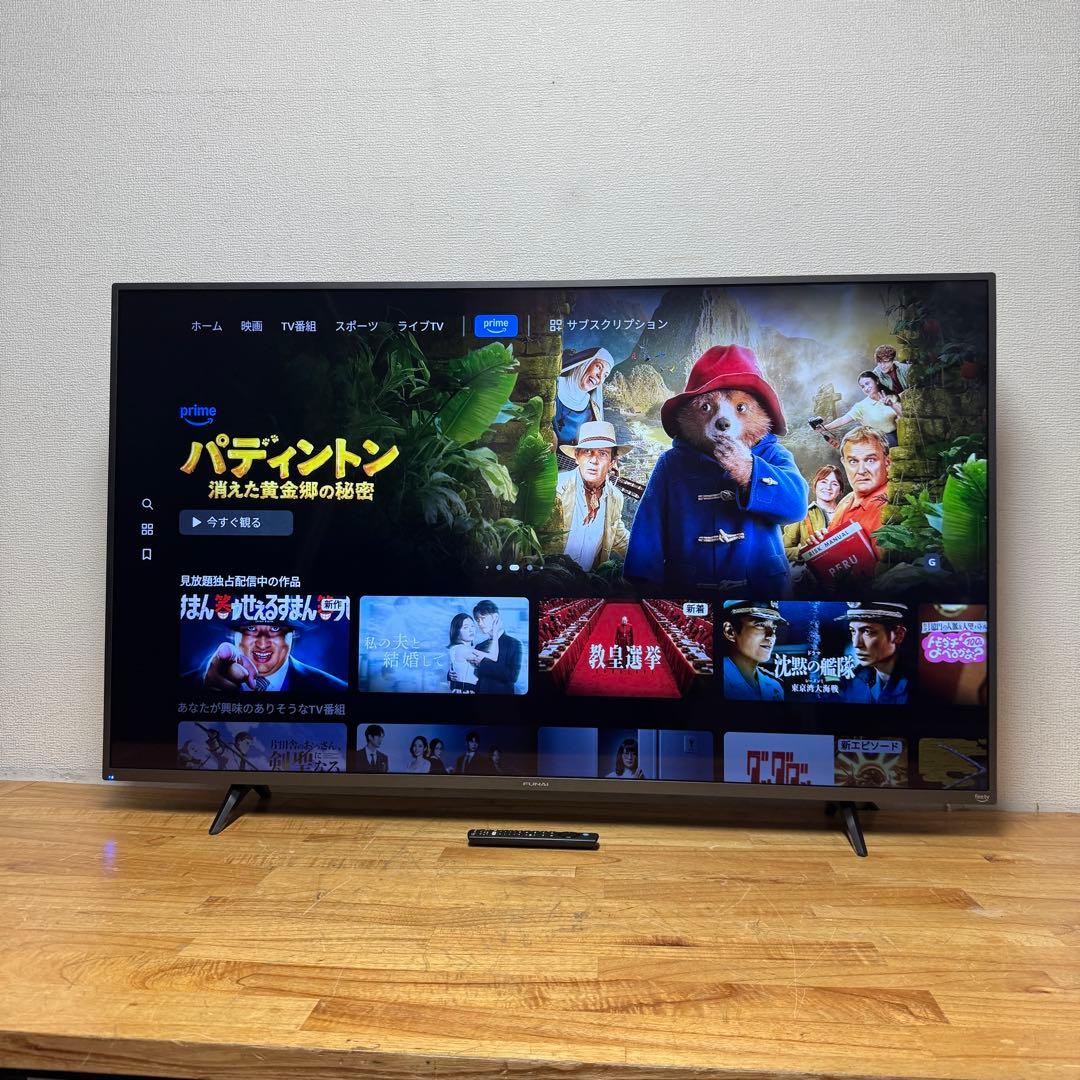 FUNAI 50V型 4K 液晶テレビ Fire TV搭載 FL-50UF340