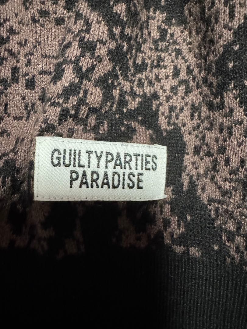 トップス WACKO MARIA 22FW PYTHON KINT POLO SHIRT