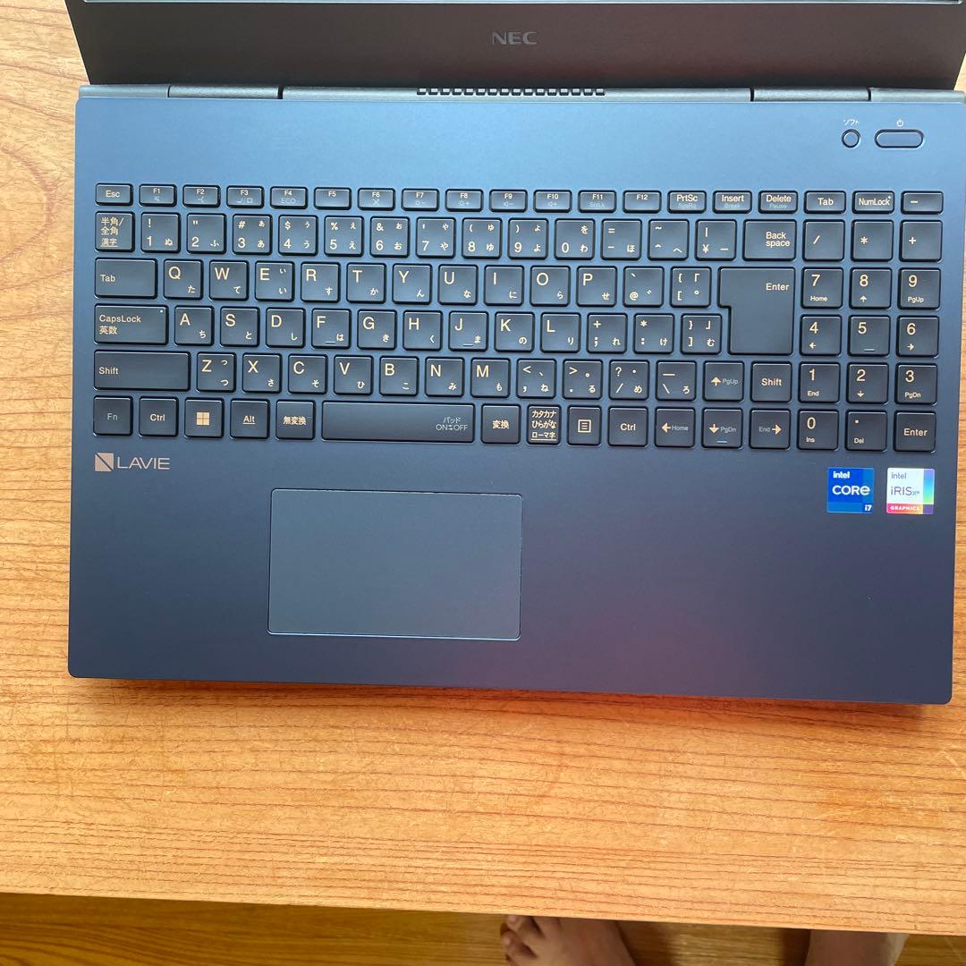 【本体未使用の開封品】NEC LAVIEノートパソコン PC-N1573EAL