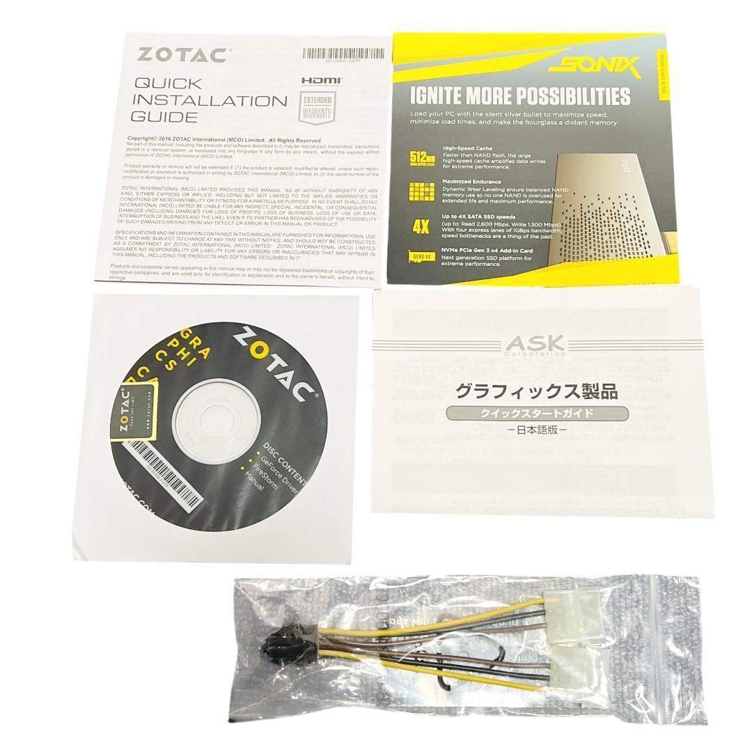 ZOTAC グラフィックスボード Geforce GTX 1060 6GB