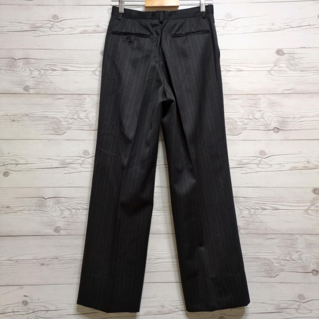 ✨美品✨イヴサンローラン ダブルスーツ セットアップ 黒 ストライプ 万能 式典