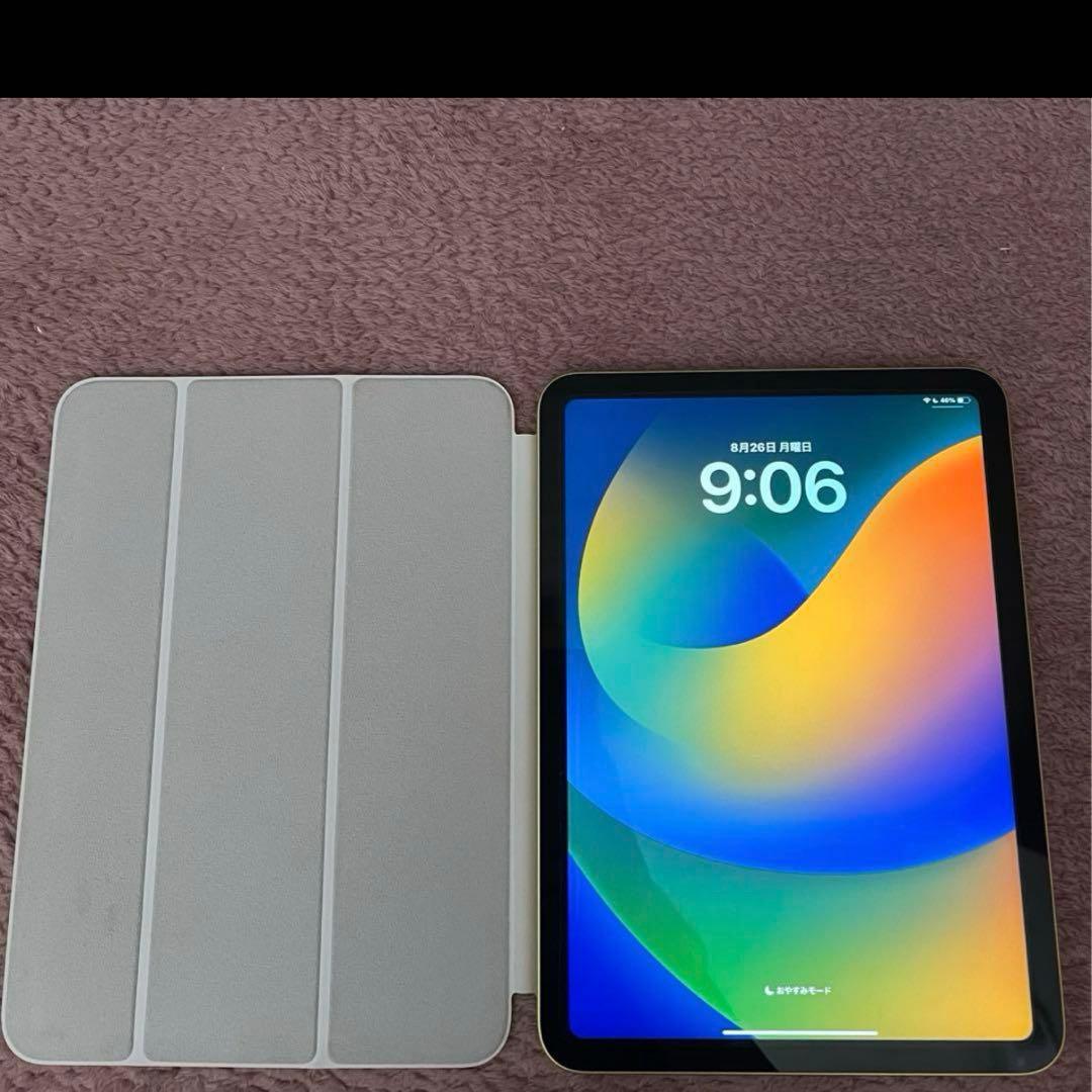 ipad 10世代　イエロー　64g バッテリー最大容量91%