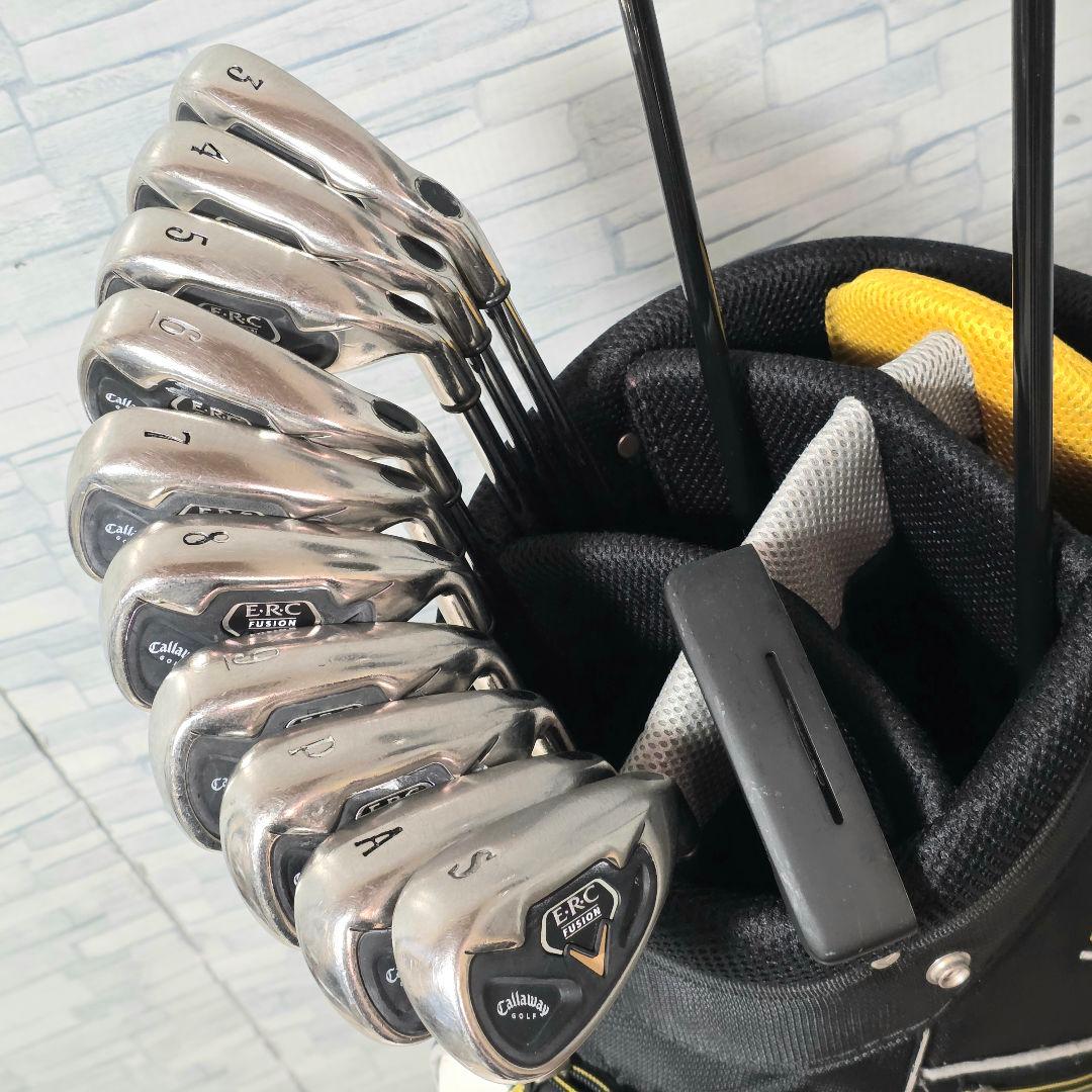 ゴルフクラブメンズセット キャロウェイ ウォーバード フルセット R 右