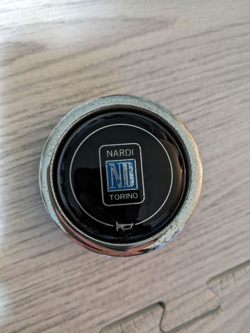 当時物 NARDI ウッド ステアリング 36Φ