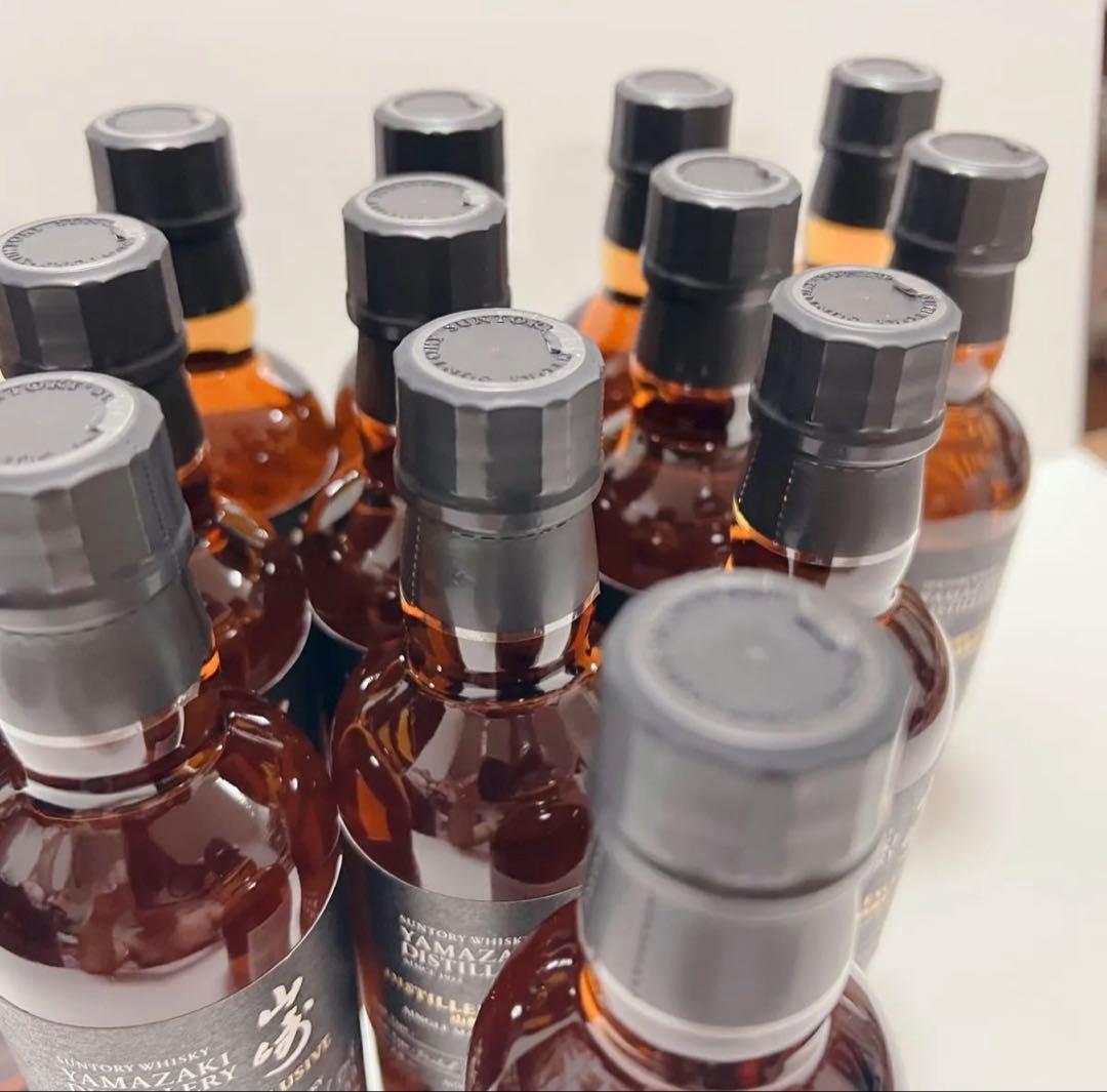 送料無料 サントリー 山崎蒸溜所限定ウイスキー 180ml・15本