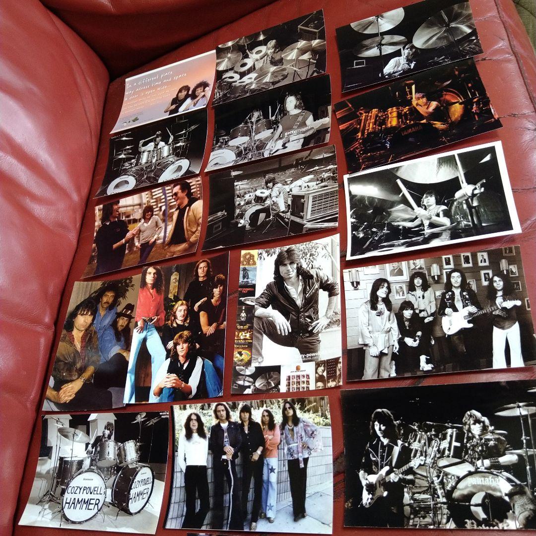 コージー・パウエル 生写真 17枚セット COZY POWELL レインボー