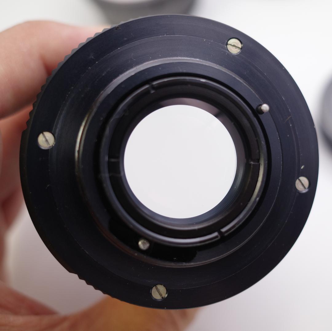 12 新品未使用　ぐるぐるボケレンズ　ヘリオス　44M-4　M42アダプター付