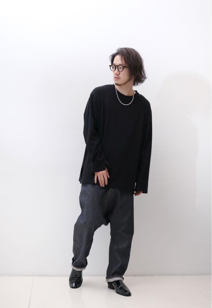 MBハイエンドサルエルデニム インディゴ／M