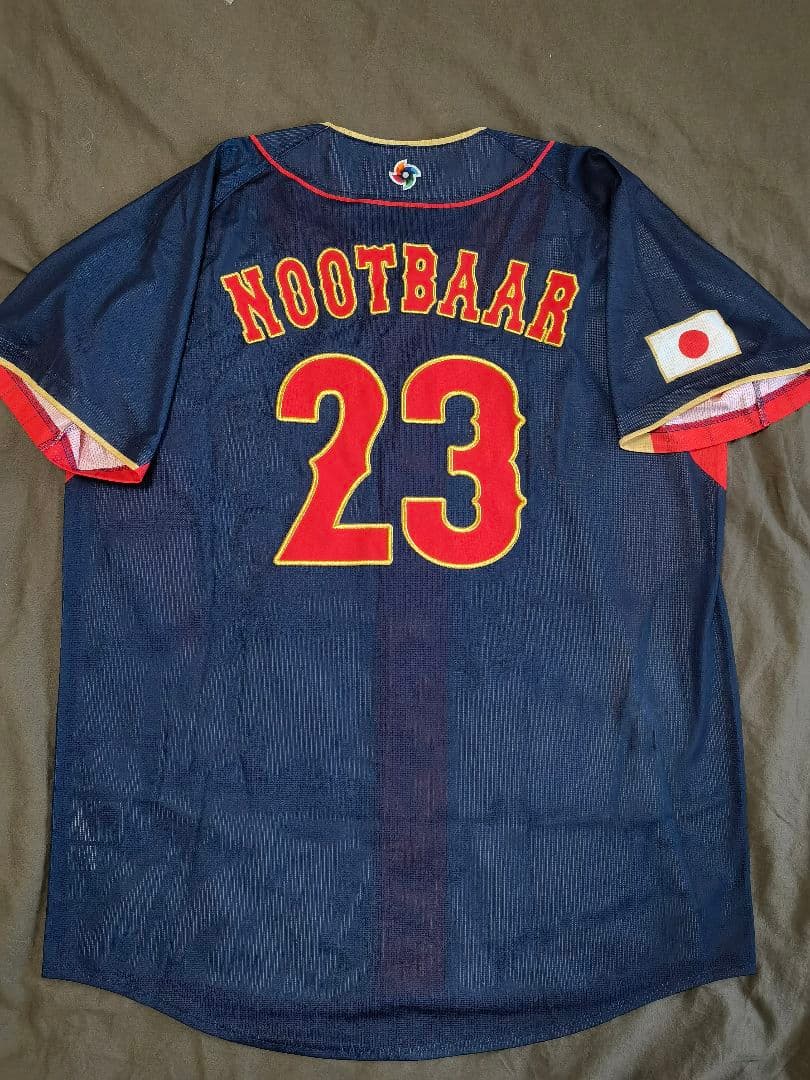 WBC 2023 侍ジャパン 23 ヌートバー 刺繍レプリカユニホーム Oサイズ