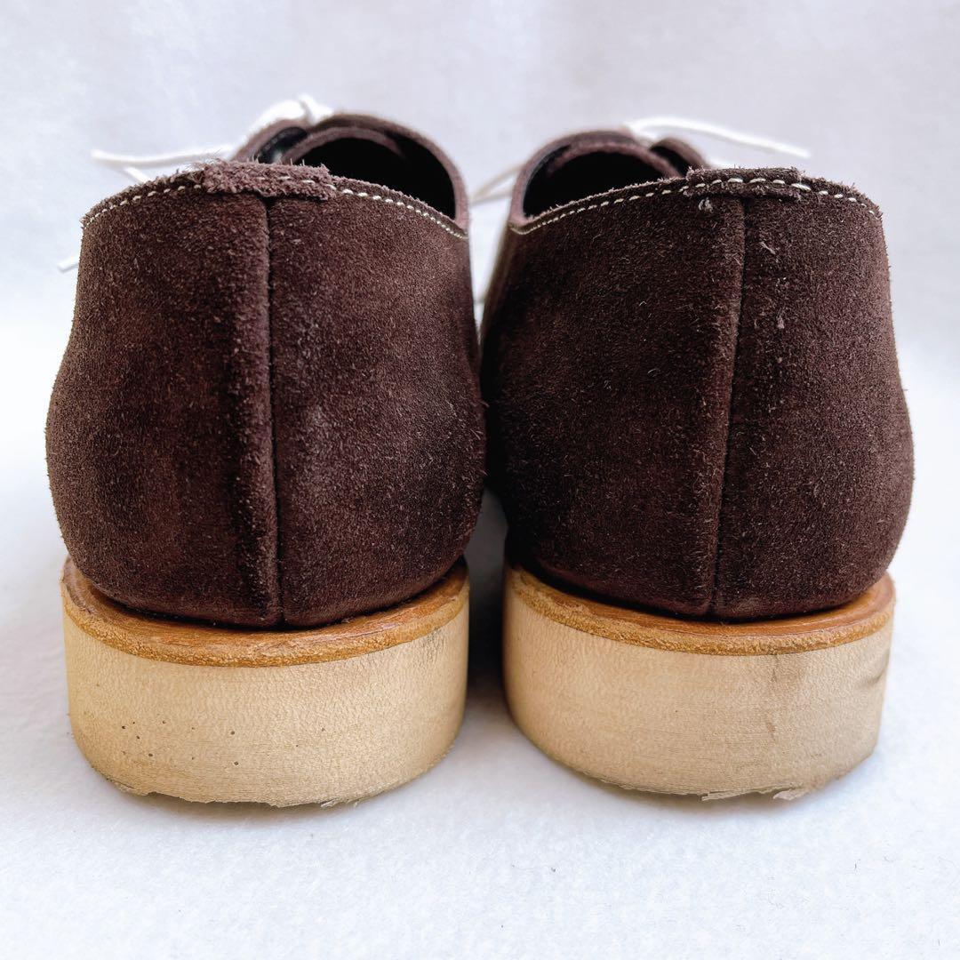 美品 パラブーツ アローズ別注 サナリースエード プレーントゥ ブラウン