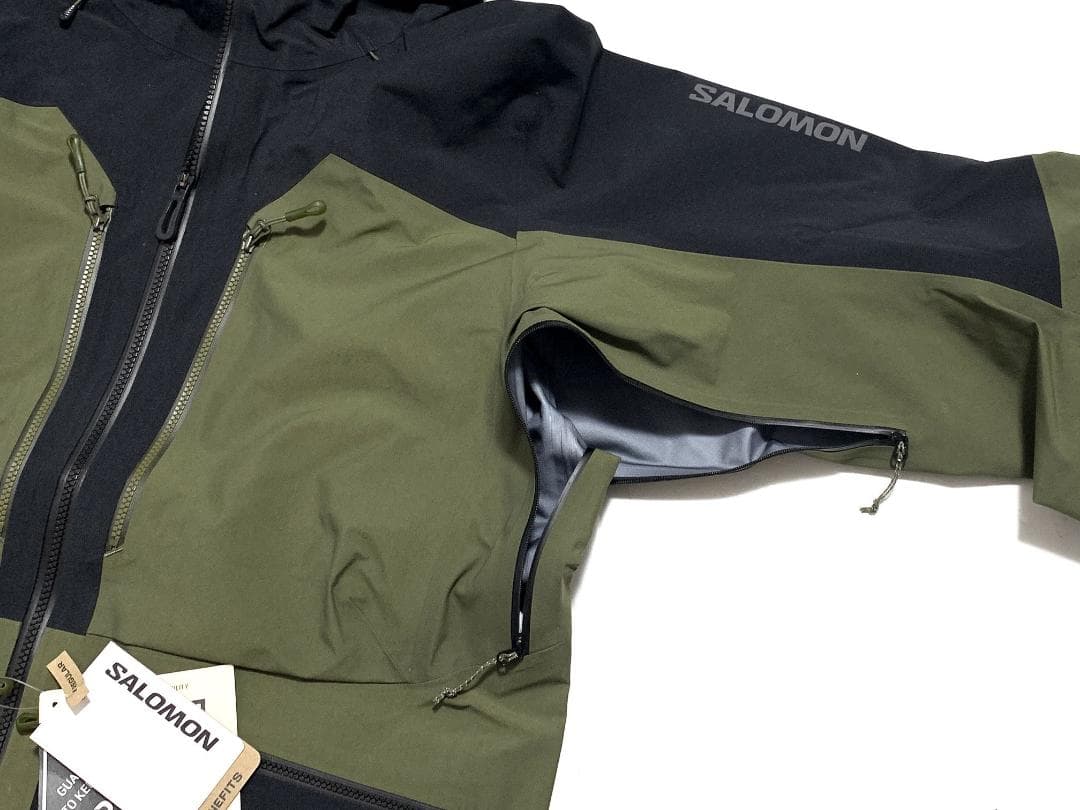 新品 サロモン QST GORE-TEX PRO ジャケット スノー US:M