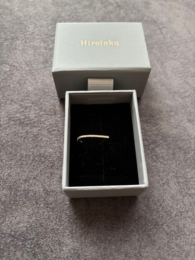 Hirotaka Gossamer ダイヤモンド インナーフック ピアスM