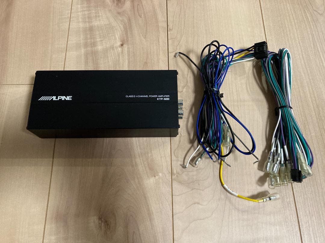 ALPINE KTP-600 4chデジタルパワーアンプ