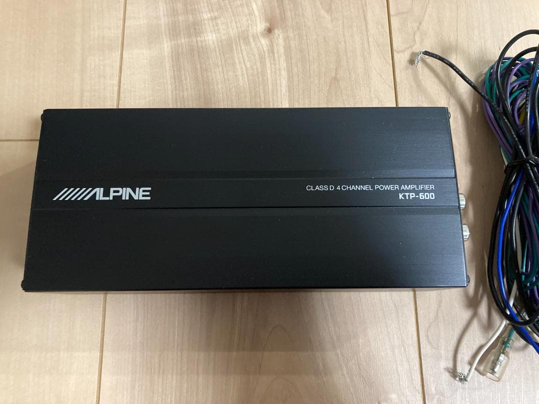 ALPINE KTP-600 4chデジタルパワーアンプ