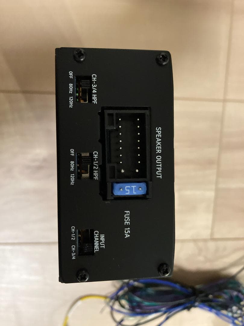 ALPINE KTP-600 4chデジタルパワーアンプ