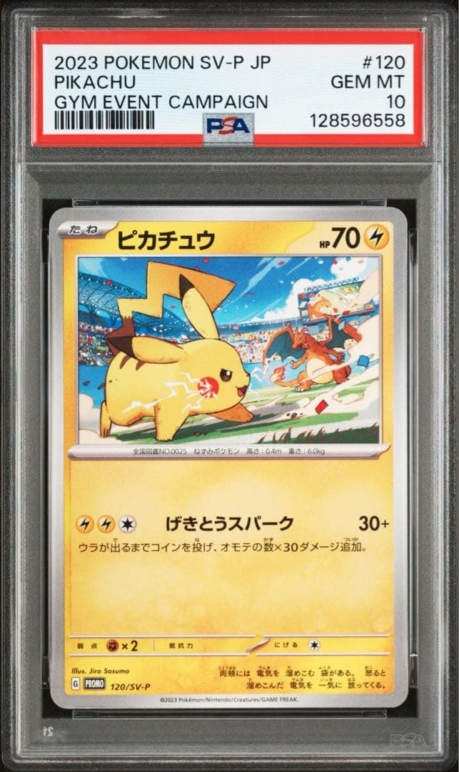 PSA10 2連番　ピカチュウ トレーディングカード　ワンオーナー鑑定品